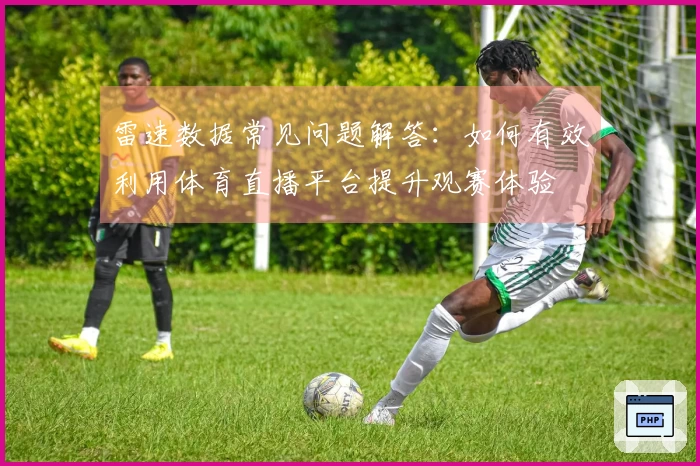 雷速数据常见问题解答:如何有效利用体育直播平台提升观赛体验